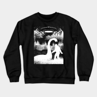 Bigfoot Loch Ness Monster Ufo Crewneck Sweatshirt